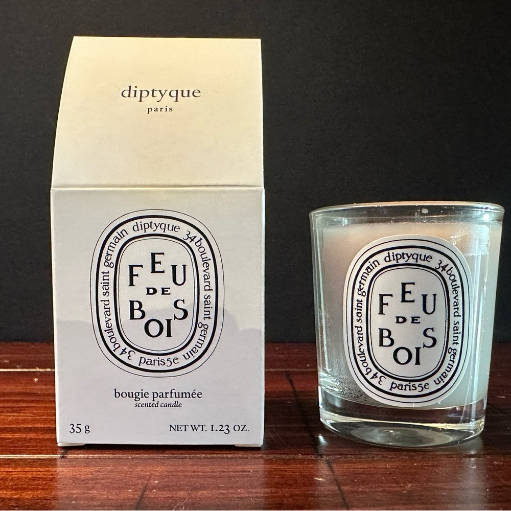 Diptyque Feu de Bois Scented Candle - 35g